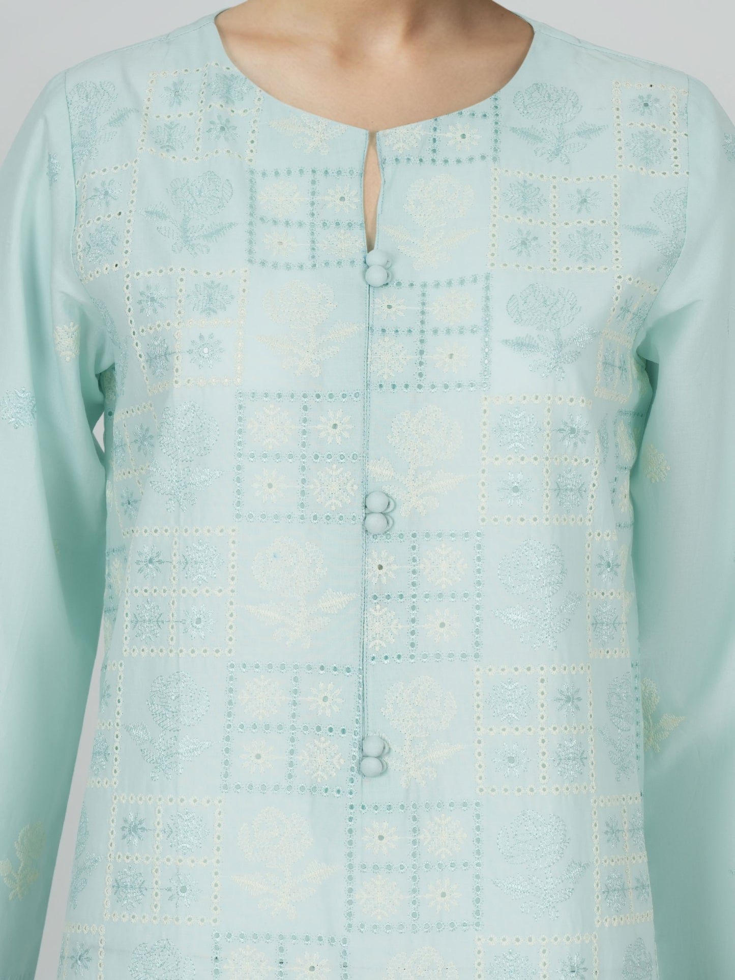 3 Piece Lawn Suit- Embroidered (Unstitched)