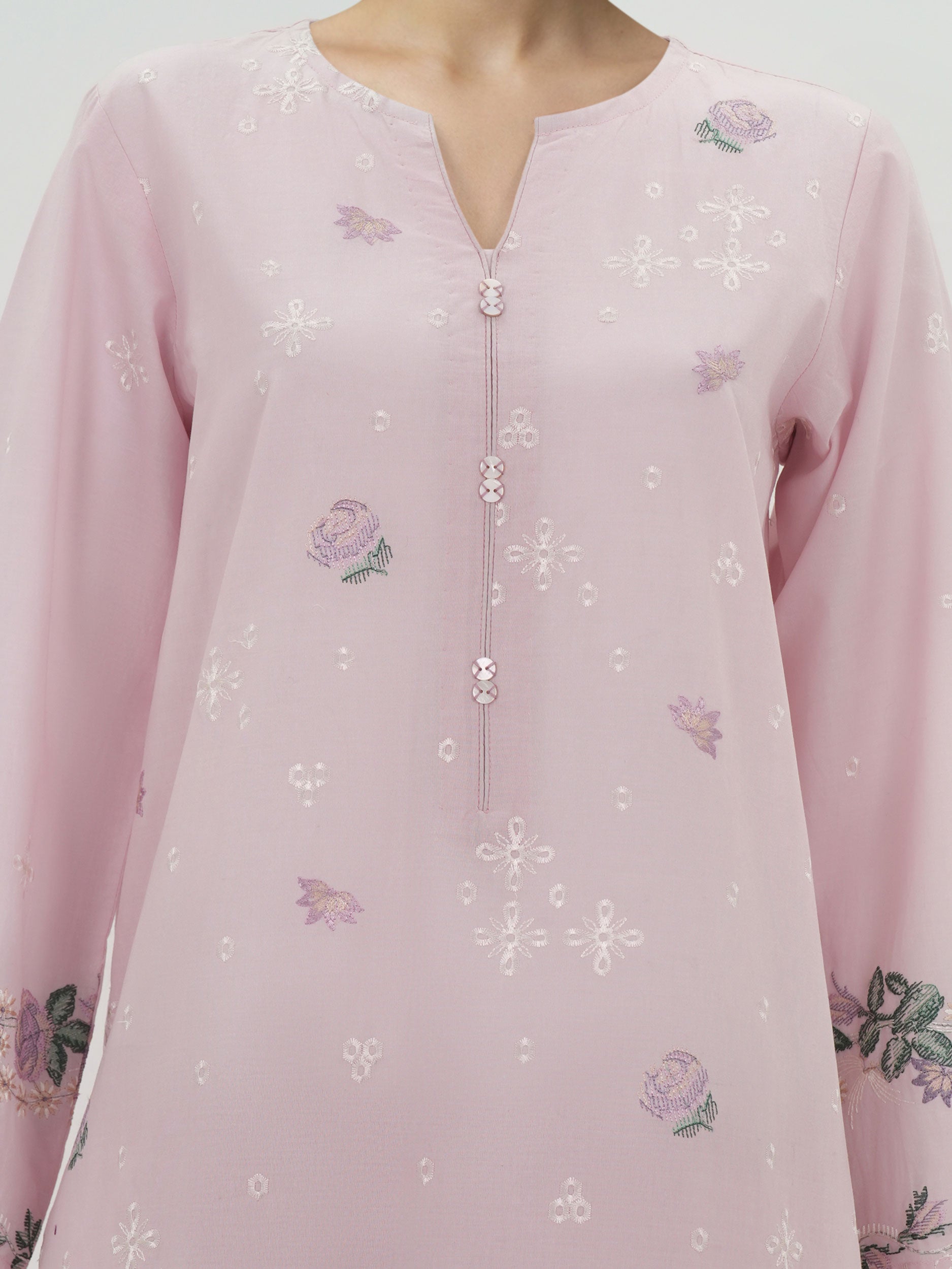 3 Piece Lawn Suit- Embroidered (Unstitched)