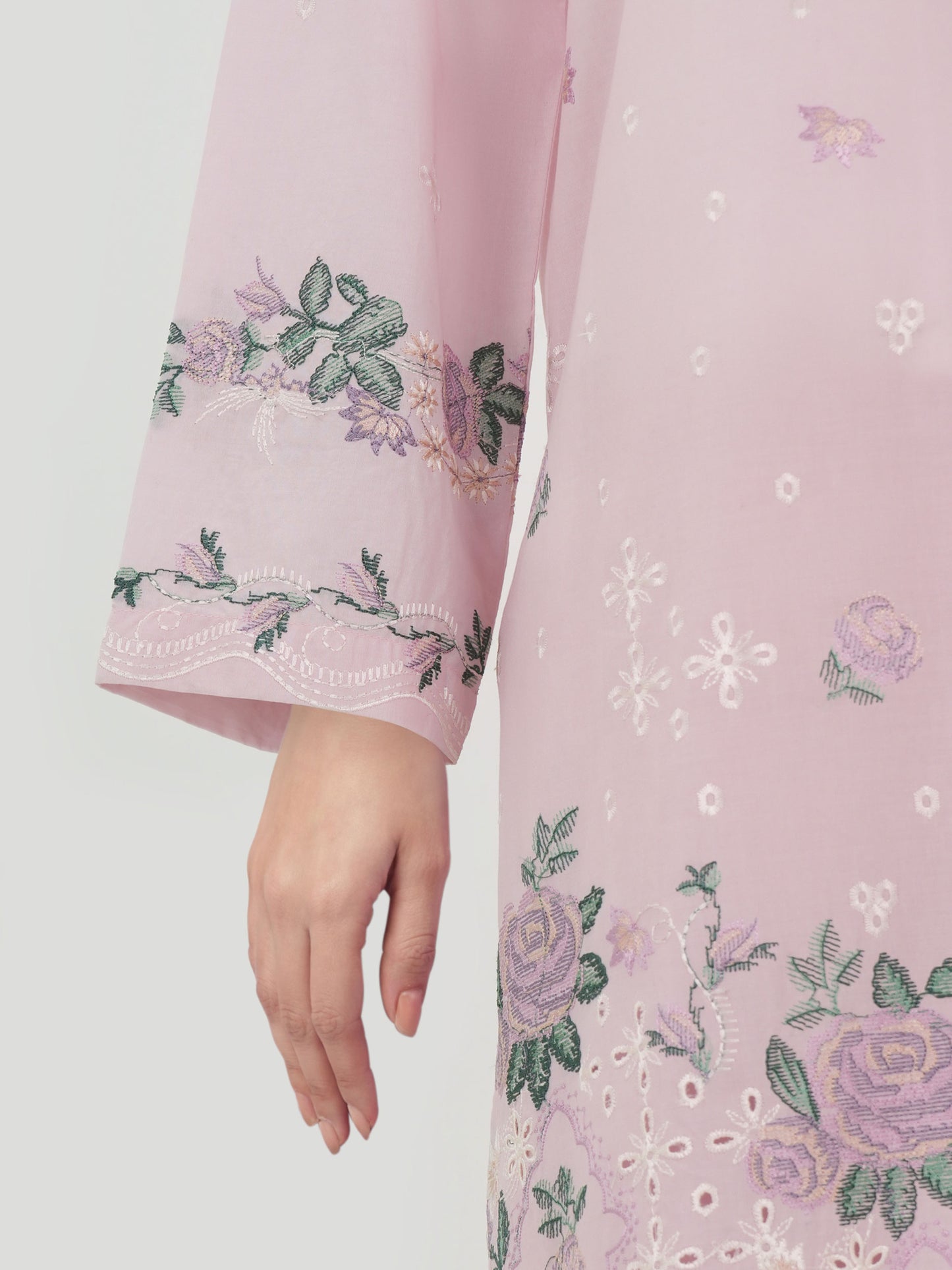 3 Piece Lawn Suit- Embroidered (Unstitched)