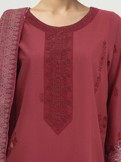 3 Piece Lawn Suit- Embroidered (Unstitched)