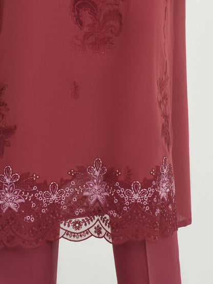 3 Piece Lawn Suit- Embroidered (Unstitched)
