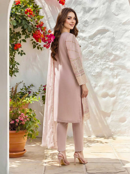 3 Piece Lawn Suit- Embroidered (Unstitched)