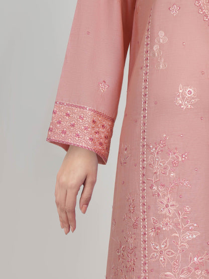 3 Piece Yarn Dyed Suit- Embroidered (Unstitched)