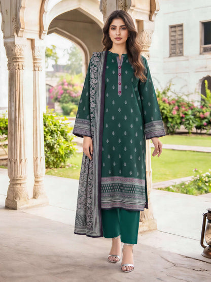 3 Piece Lawn Paste Suit (Unstitched)
