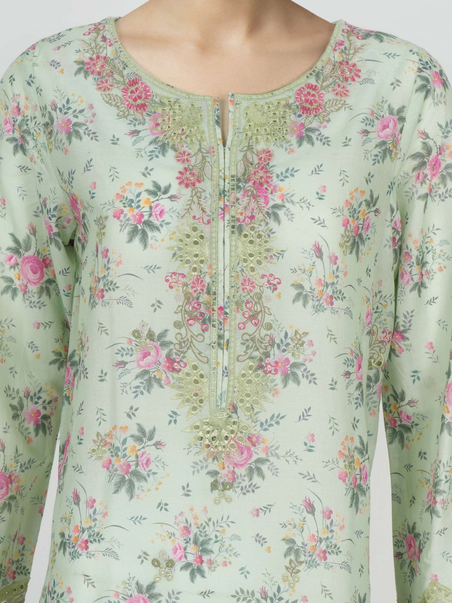 3 Piece Lawn Suit- Embroidered (Unstitched)