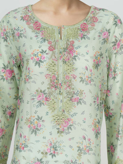 3 Piece Lawn Suit- Embroidered (Unstitched)