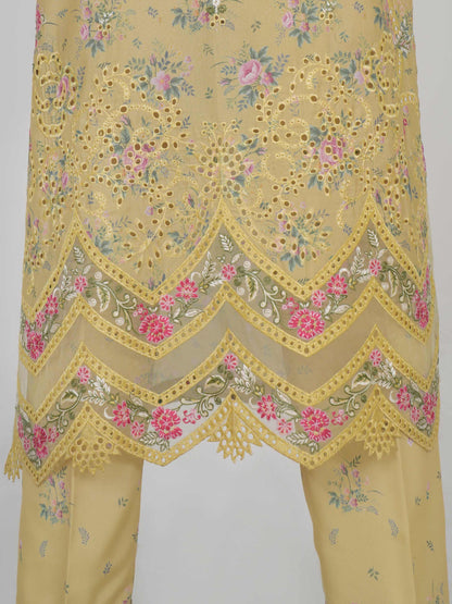 3 Piece Lawn Suit- Embroidered (Unstitched)