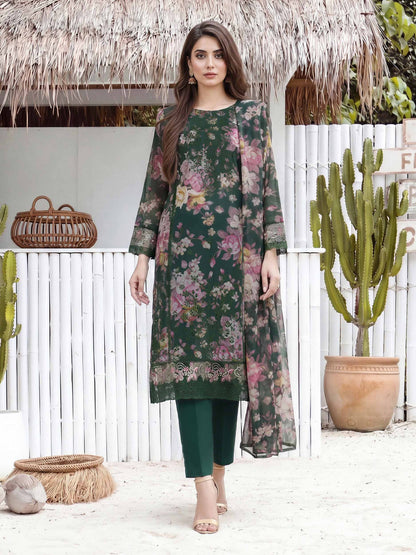 3 Piece Lawn Suit- Embroidered (Unstitched)