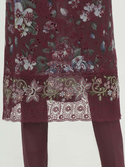 3 Piece Lawn Suit- Embroidered (Unstitched)