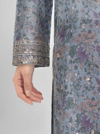 3 Piece Lawn Suit- Embroidered (Unstitched)