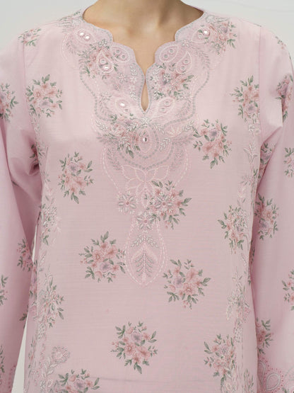 3 Piece Lawn Suit- Embroidered (Unstitched) 