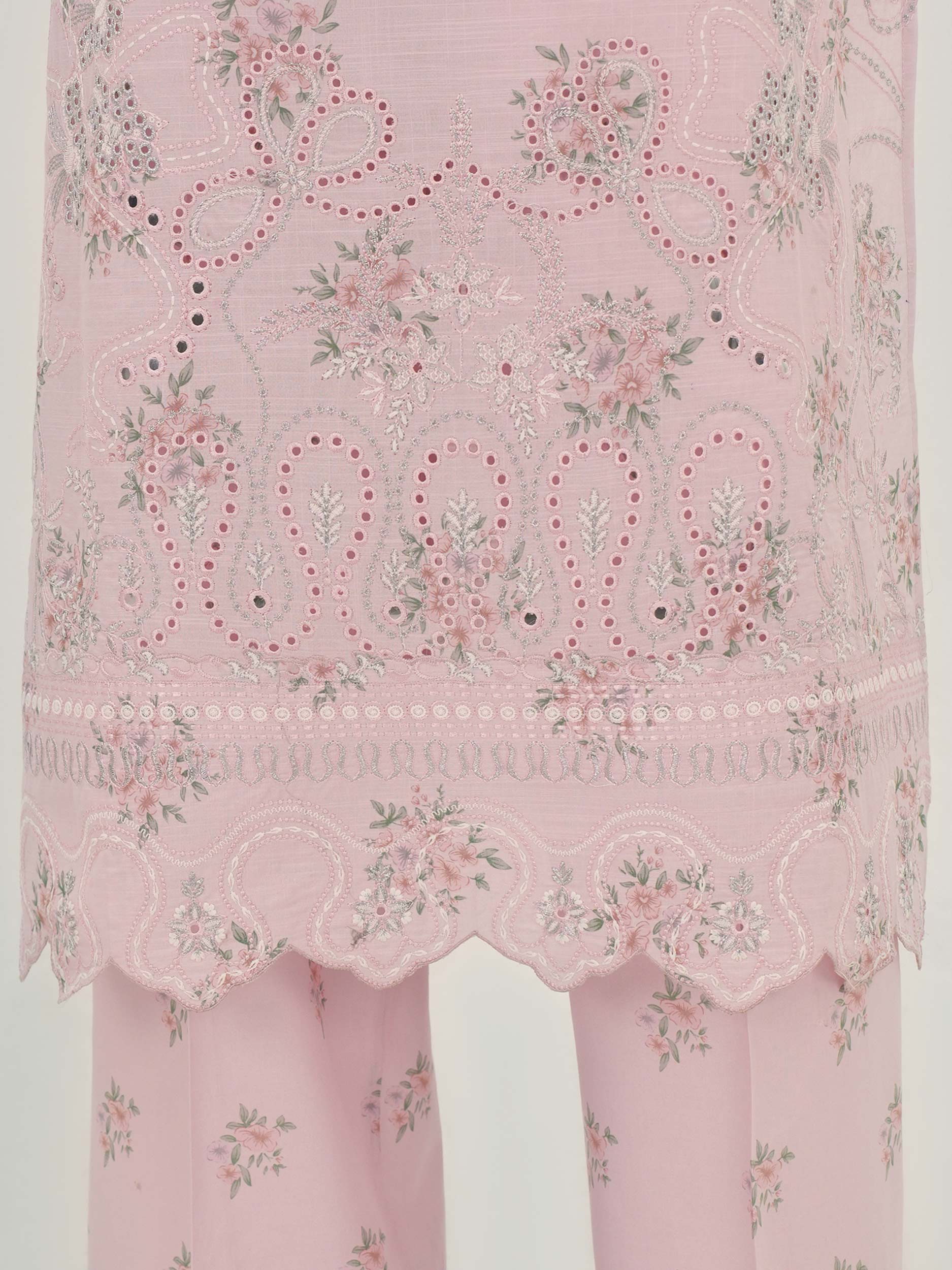3 Piece Lawn Suit- Embroidered (Unstitched) 