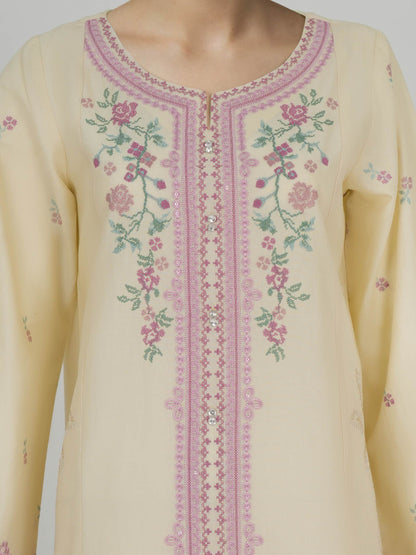 3 Piece Lawn Suit- Embroidered (Unstitched)