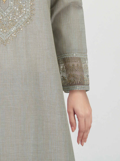 3 Piece Lawn Missouri Suit- Embroidered (Unstitched)