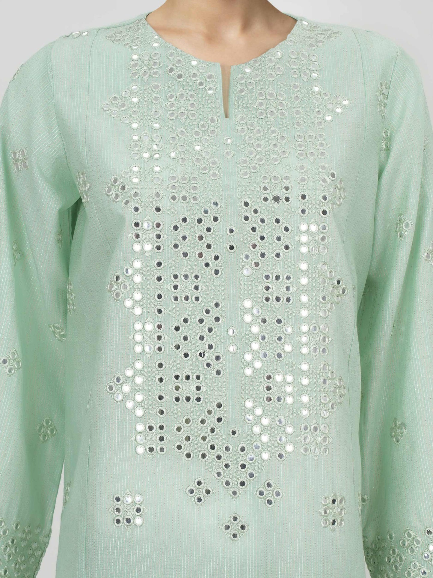 3 Piece Lawn Massouri Suit- Embroidered (Unstitched)