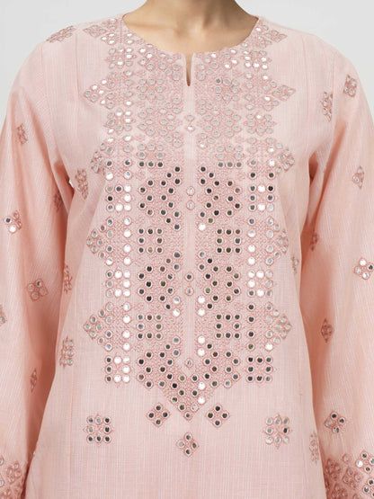3 Piece Lawn Massouri Suit- Embroidered (Unstitched)