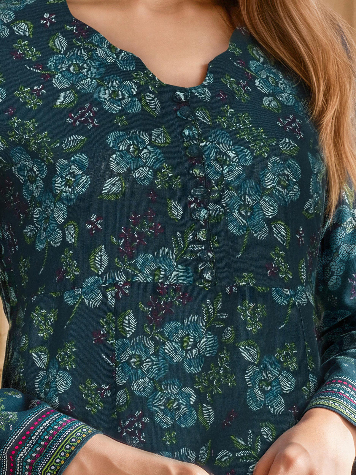Slub Khaddar Shirt (Unstitched)