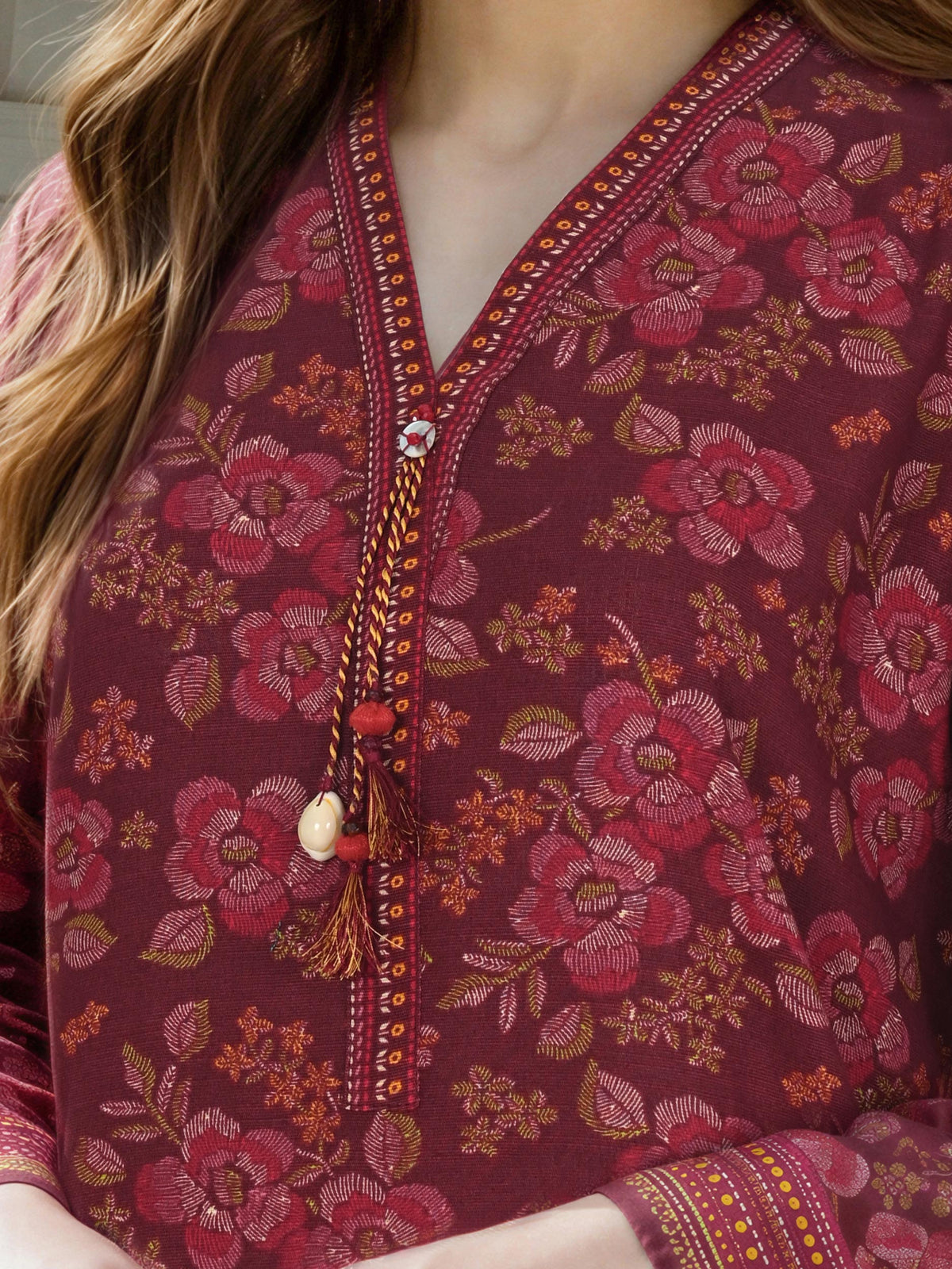 Slub Khaddar Shirt (Unstitched)