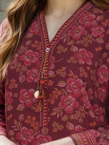 Slub Khaddar Shirt (Unstitched)