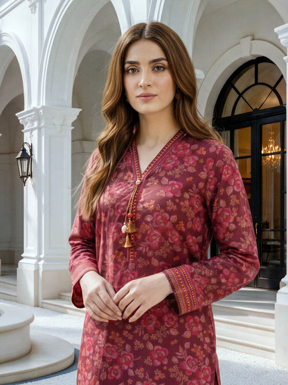 Slub Khaddar Shirt (Unstitched)