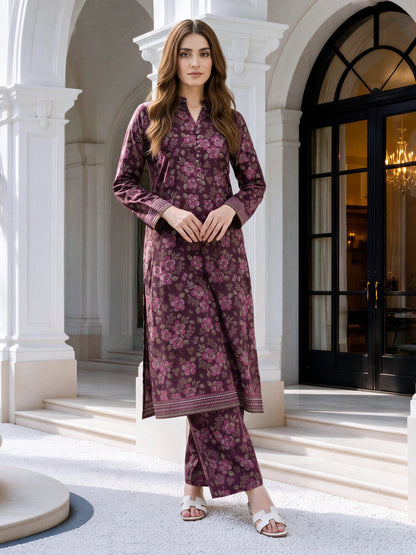 Slub Khaddar Shirt (Unstitched)