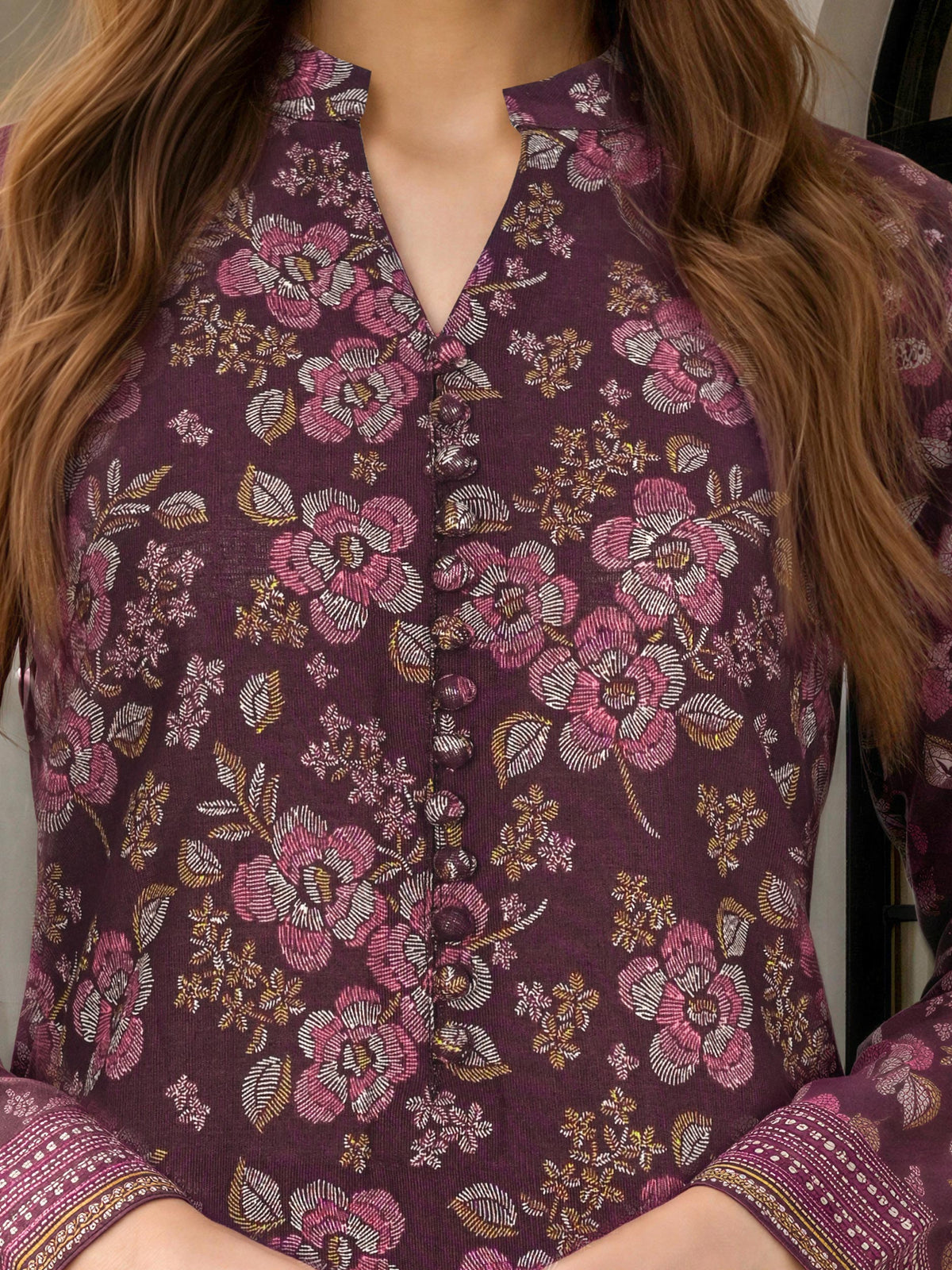 Slub Khaddar Shirt (Unstitched)