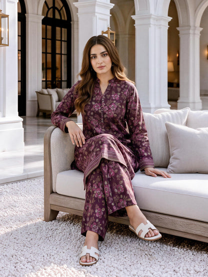 Slub Khaddar Shirt (Unstitched)