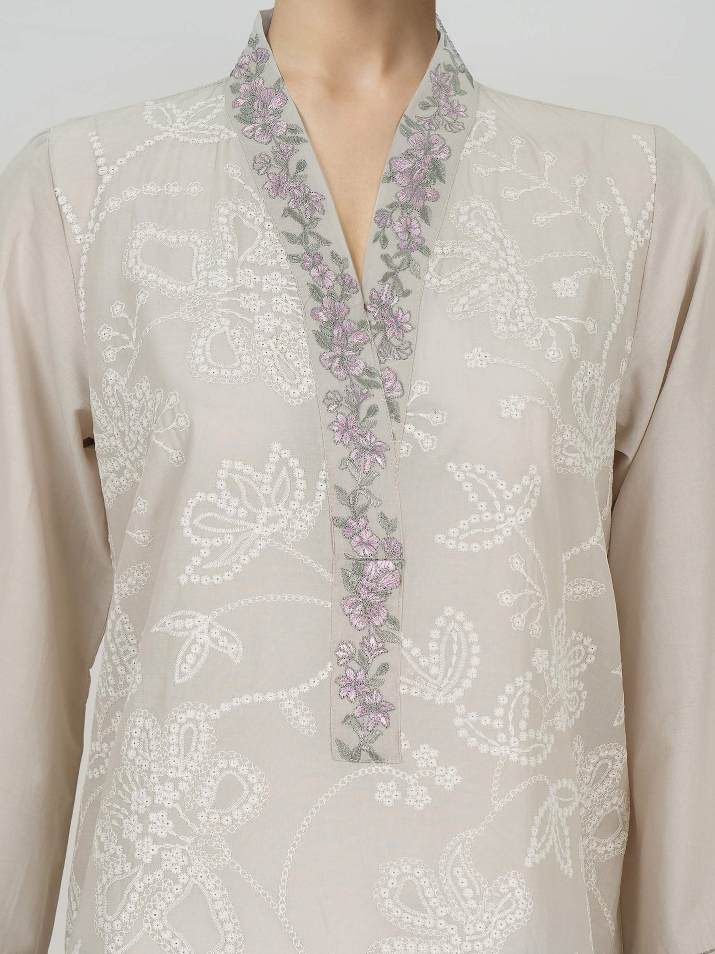 3 Piece Lawn Suit- Embroidered (Unstitched)