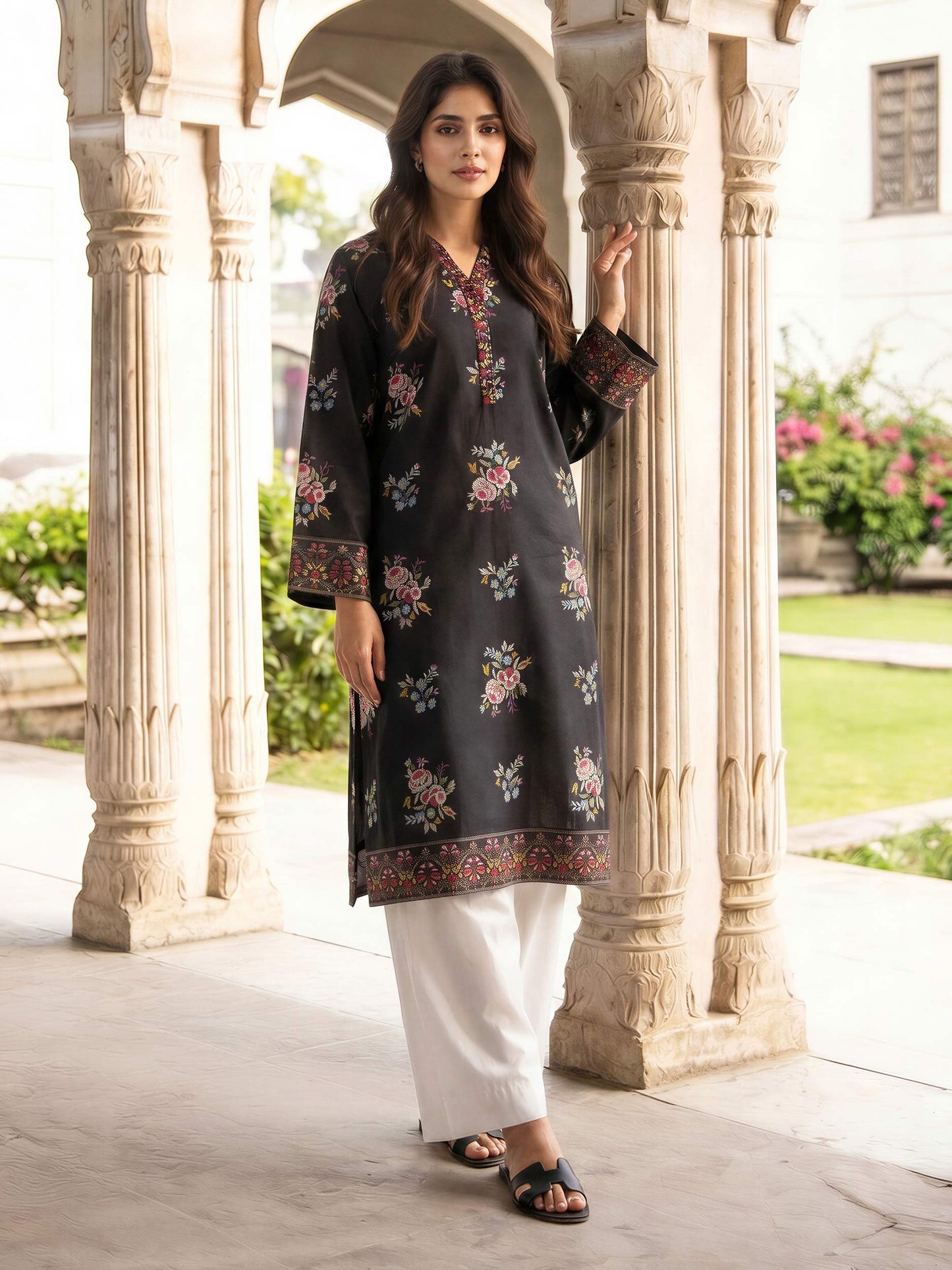 Lawn Shirt (Unstitched)