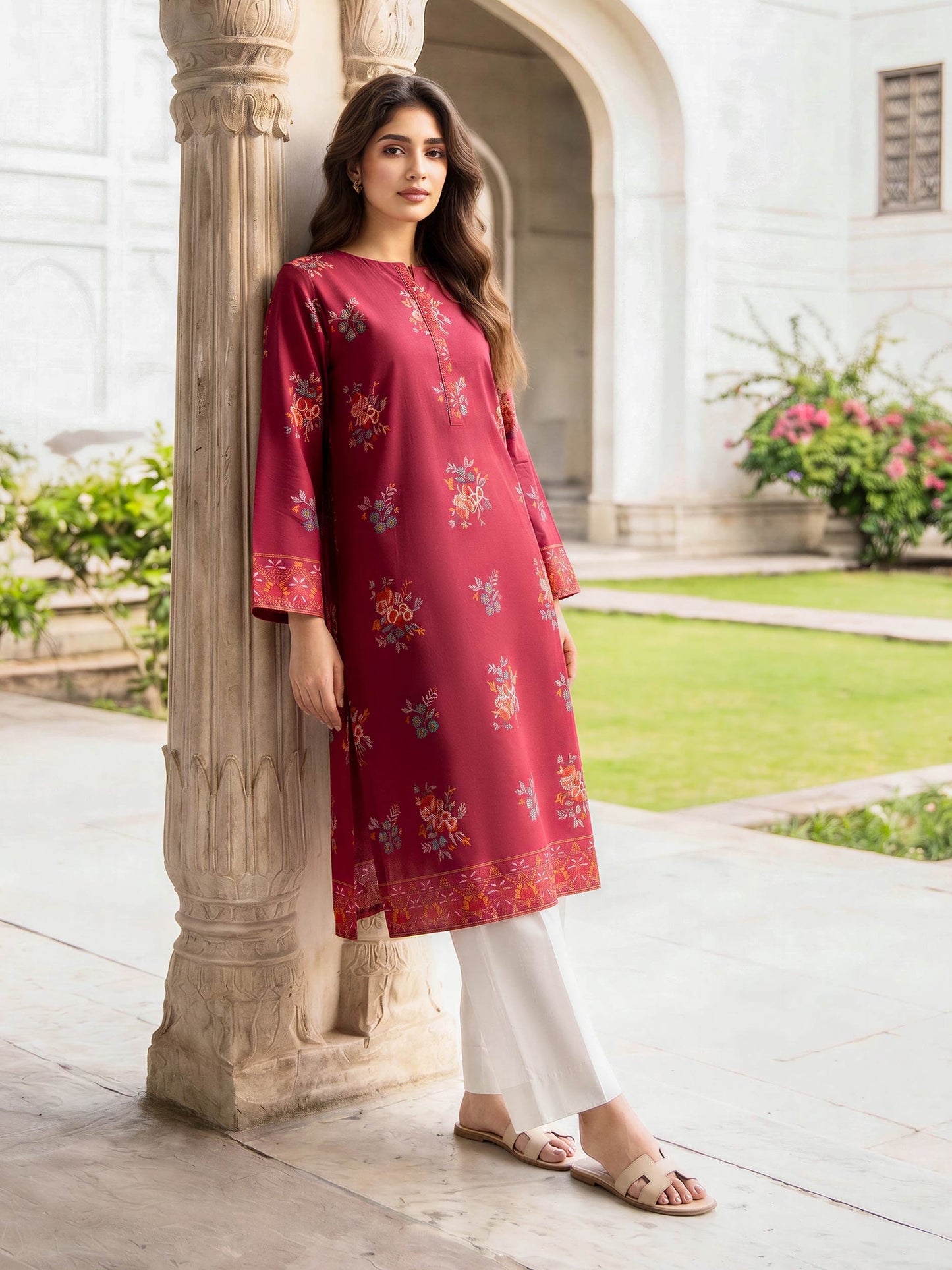 Lawn Shirt (Unstitched)