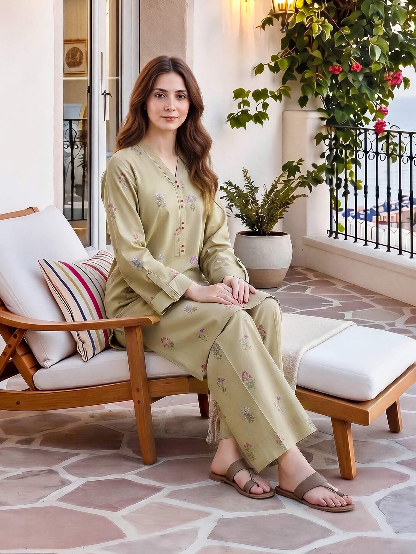 Lawn Shirt (Unstitched)
