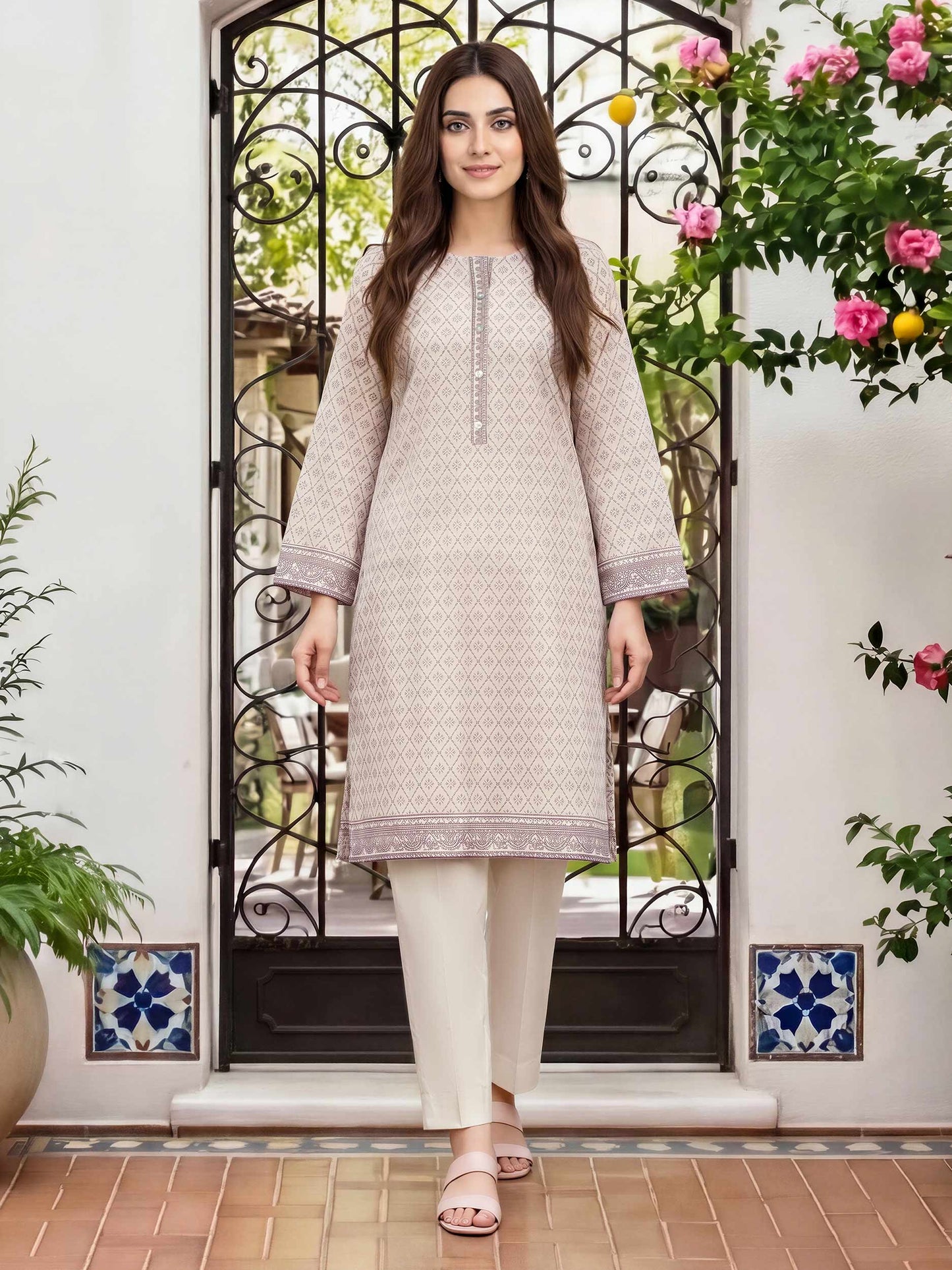 Lawn Shirt (Unstitched)
