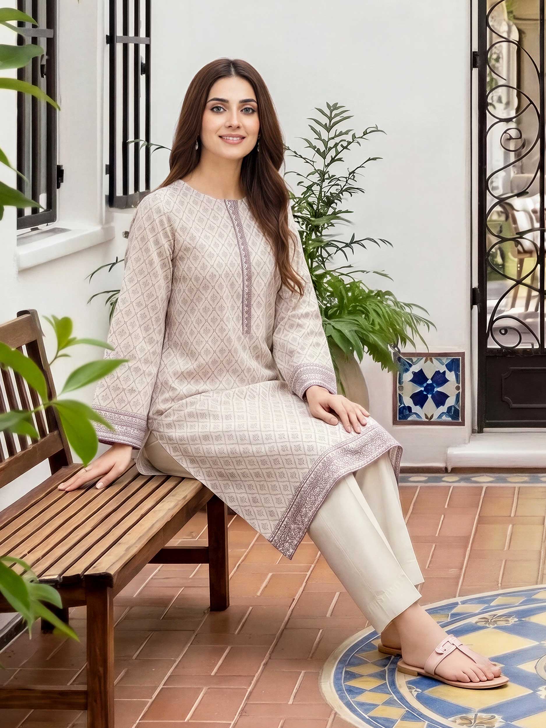 Lawn Shirt (Unstitched)