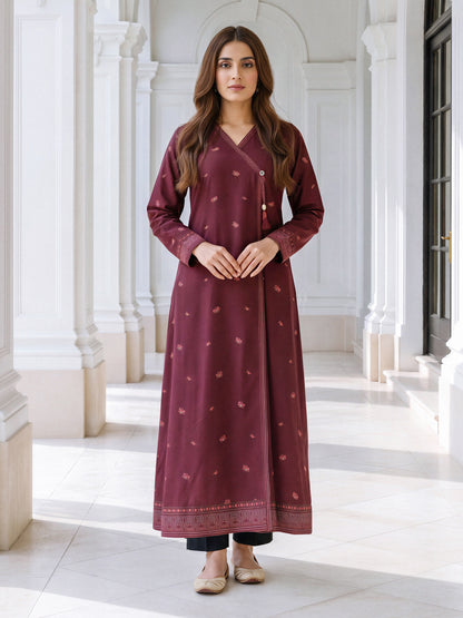 Viscose Cotton Khaddar Shirt (Unstitched)