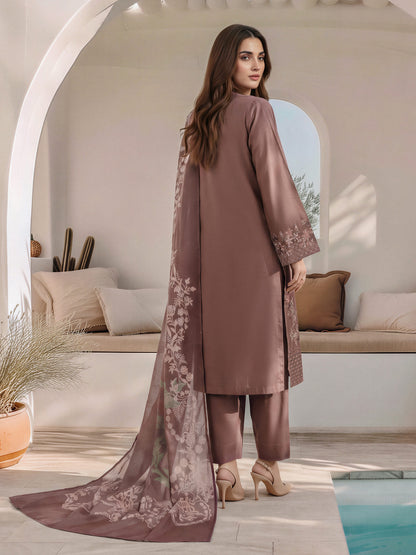 3 Piece Khaddar Suit- Embroidered (Unstitched)