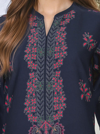 3 Piece Khaddar Suit (Unstitched)