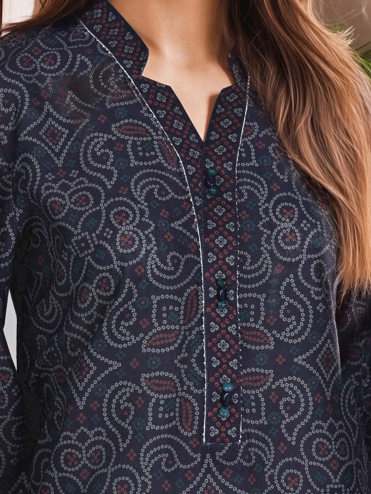 3 Piece Poly Khaddar Suit (Unstitched)