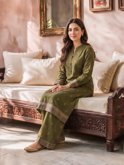 Khaddar Paste Shirt (Unstitched)