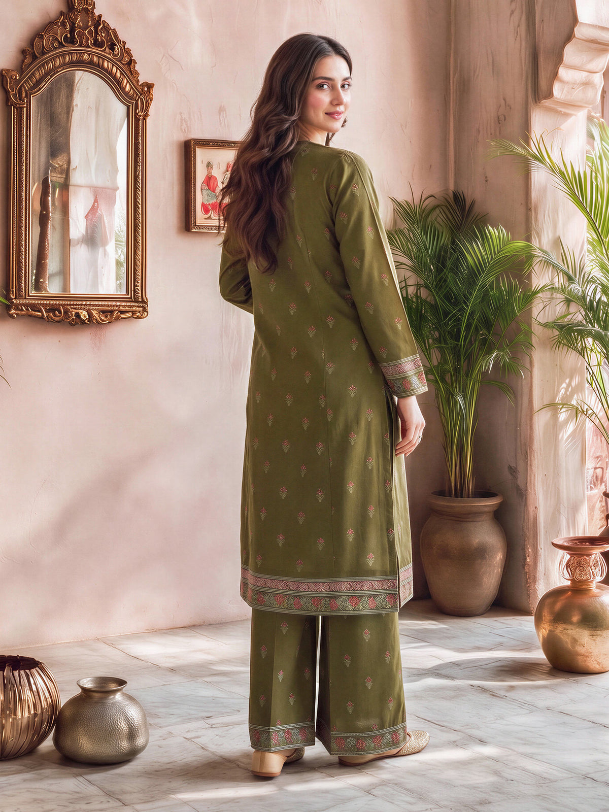 Khaddar Paste Shirt (Unstitched)