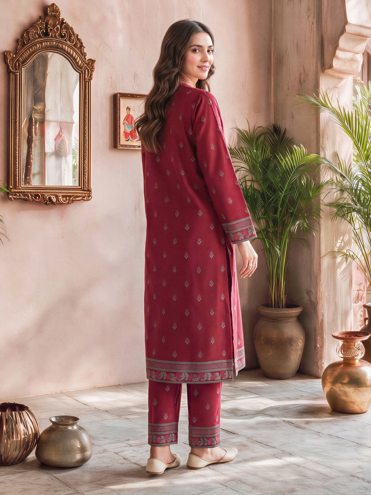 Khaddar Paste Shirt (Unstitched)