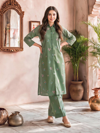 Slub Khaddar Shirt (Unstitched)