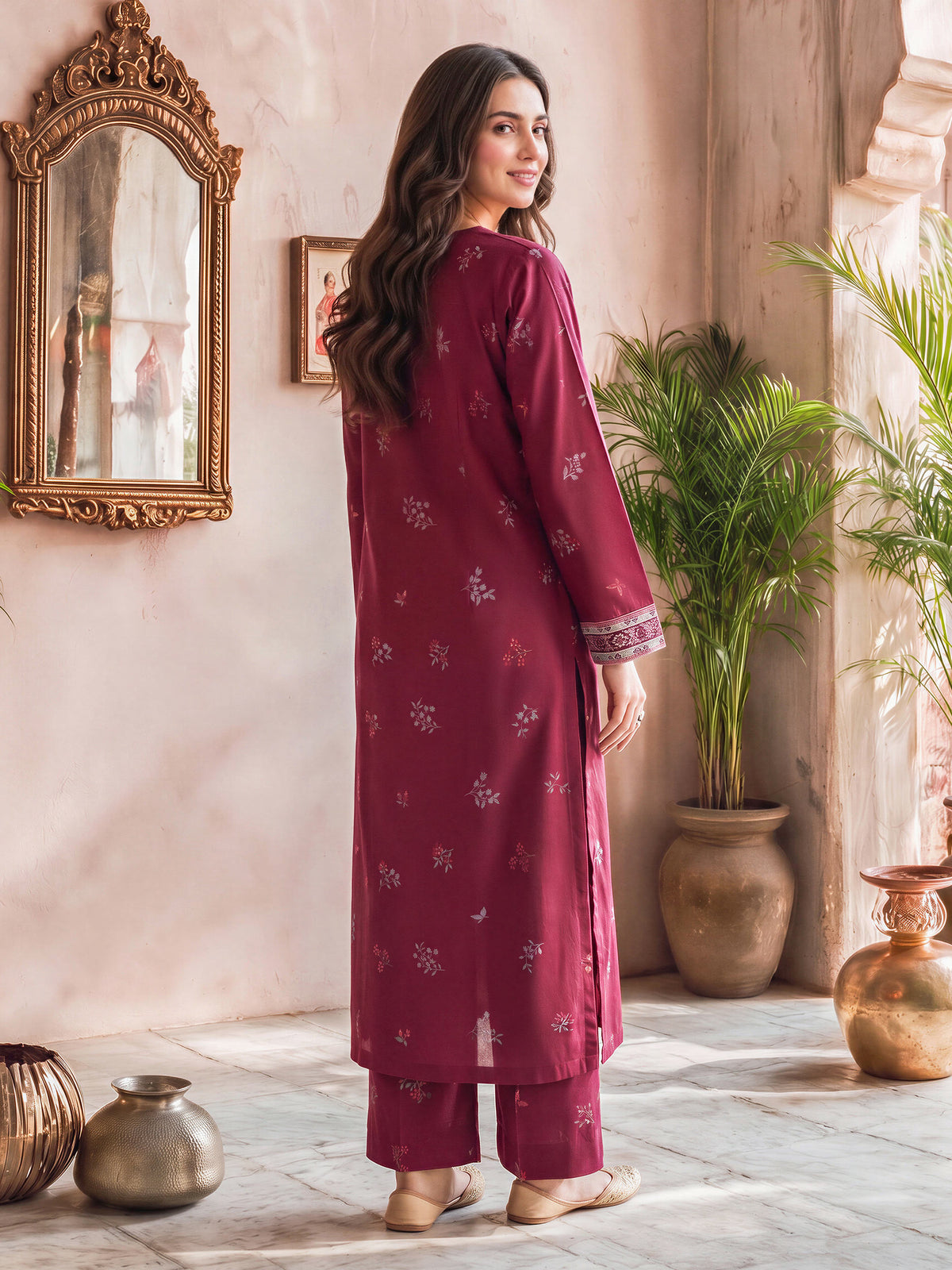 Slub Khaddar Shirt (Unstitched)