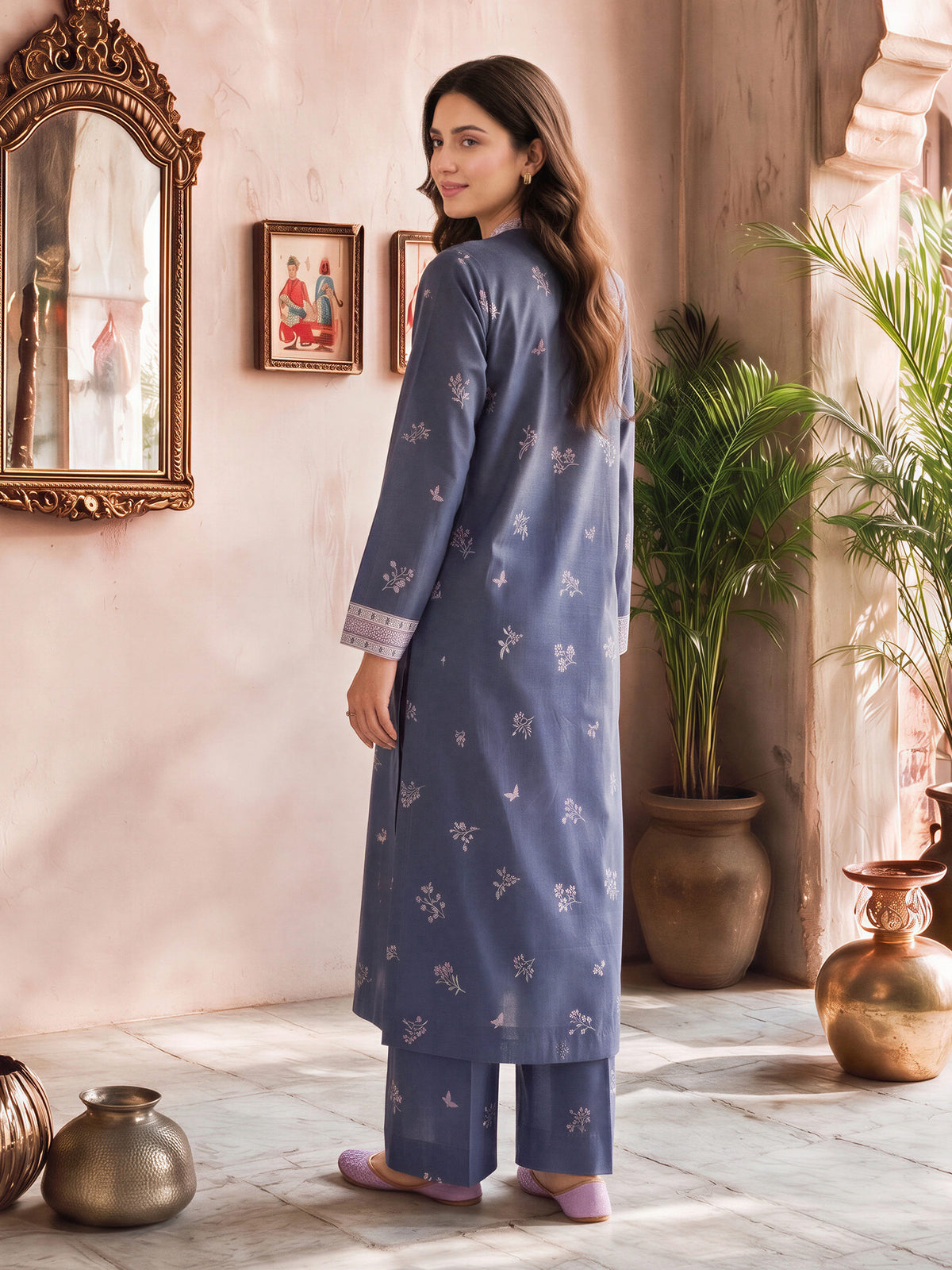 Slub Khaddar Shirt (Unstitched)