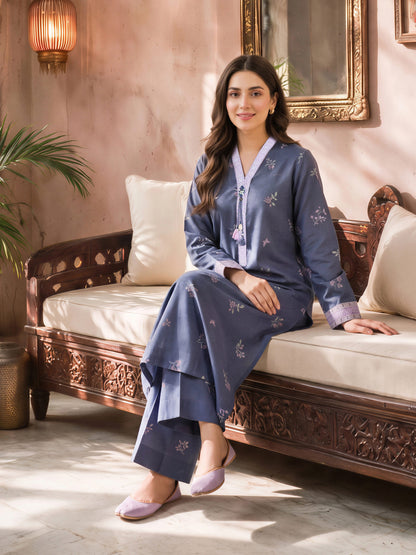 Slub Khaddar Shirt (Unstitched)