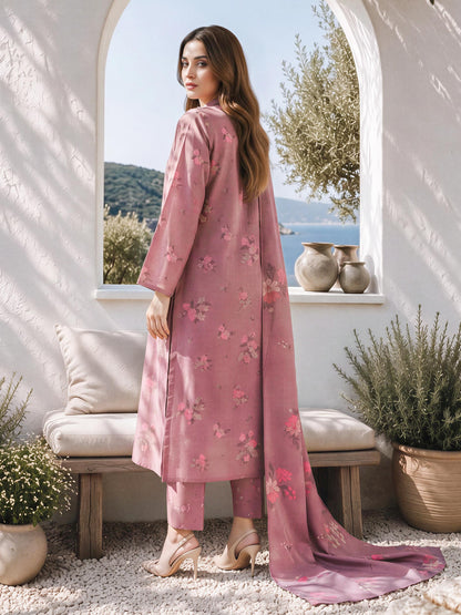 3 Piece Khaddar Suit (Unstitched)