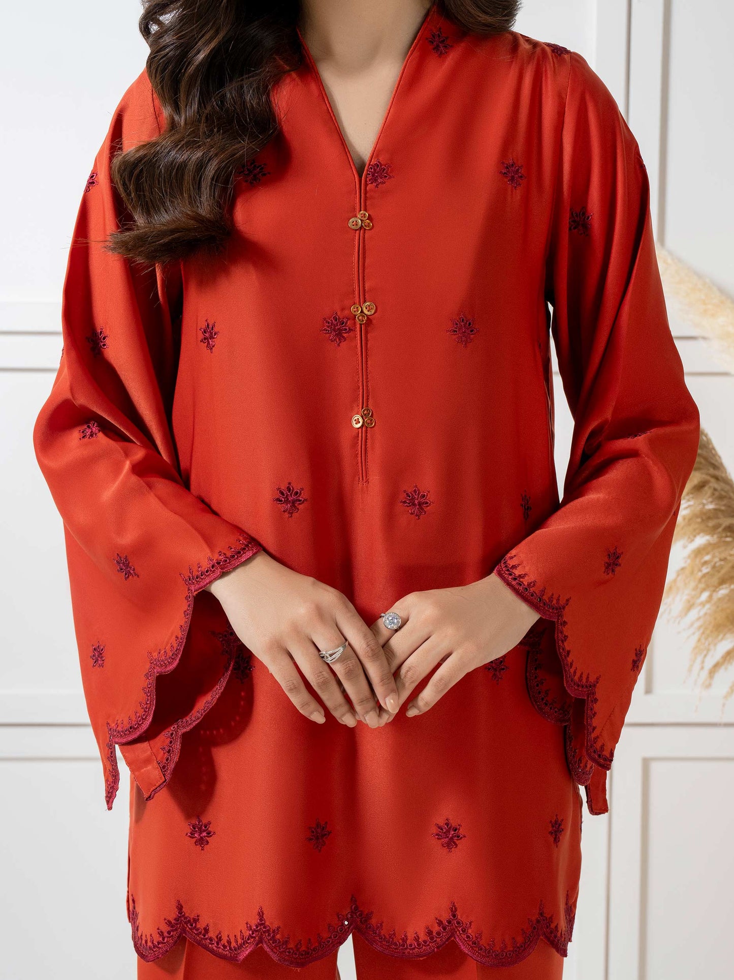 Grip Co-ord Set-Embroidered
