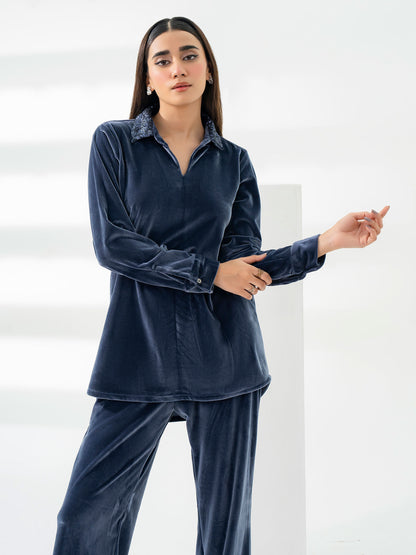 Dyed Velour Co-Ord Set