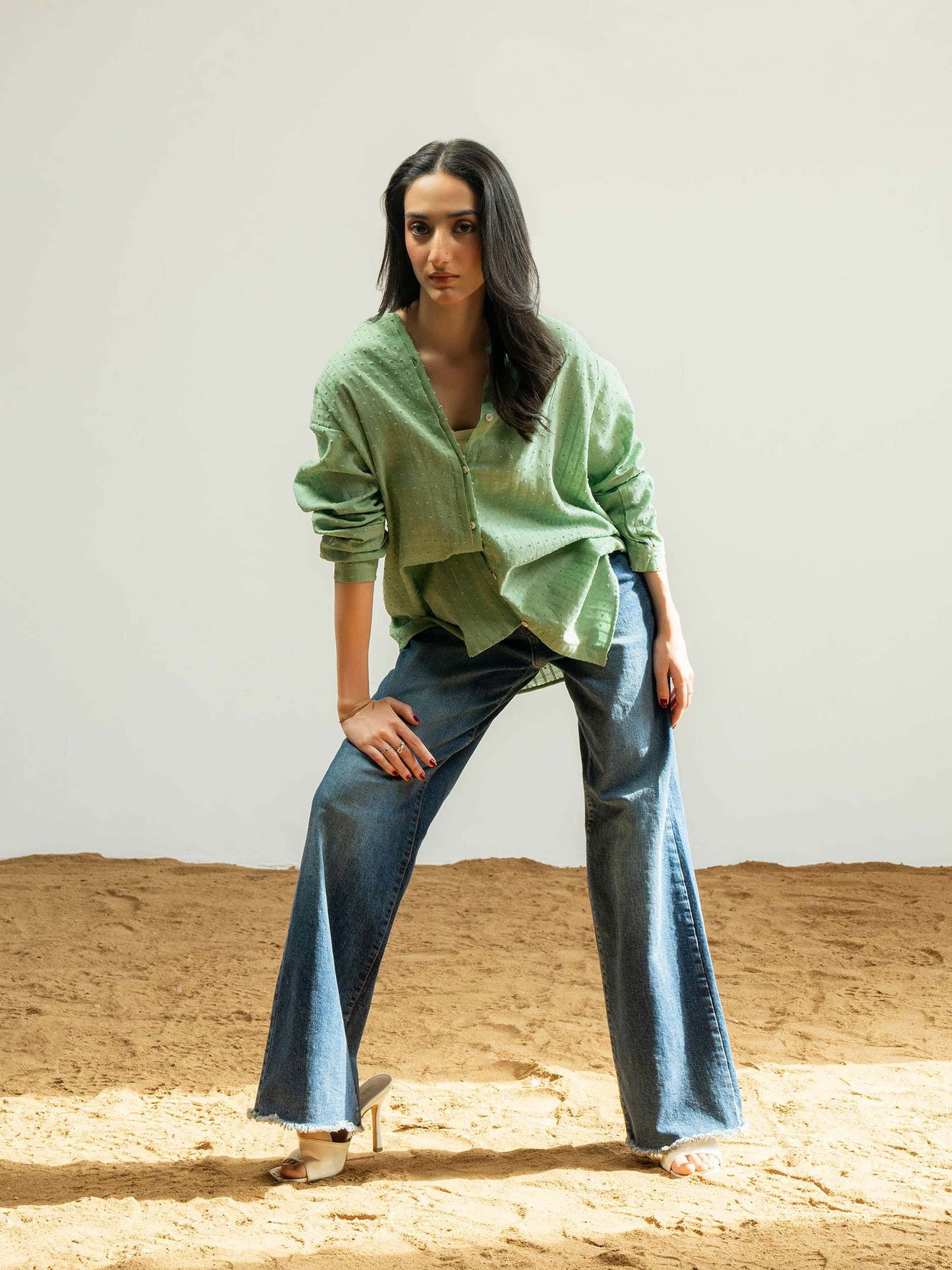 Dyed Lawn Top