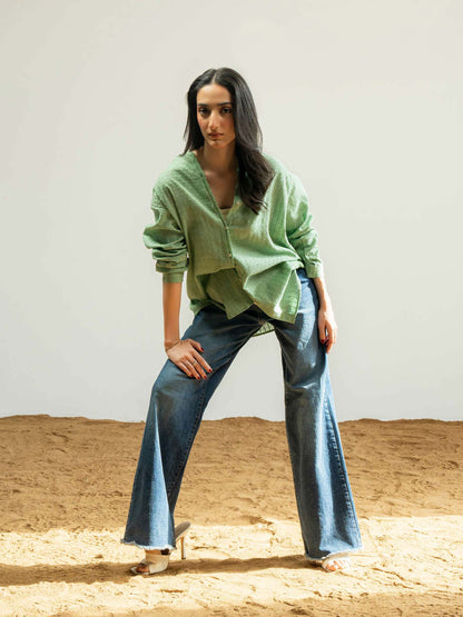 Dyed Lawn Top