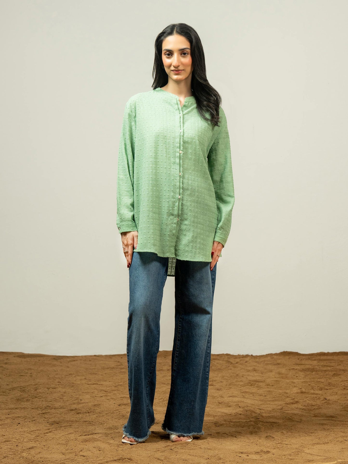 Dyed Lawn Top